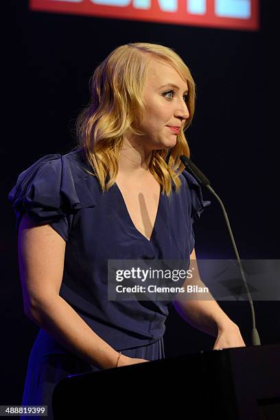 Anna Maria Muehe attends Leonardo at the New Faces Award Film 2014 at e-Werk on May 8, 2014 in Berlin, Germany.