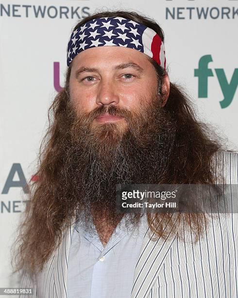 Willie Robertson of Duck Dynasty attends the 2014 A+E Networks Upfronts at Park Avenue Armory on May 8, 2014 in New York City.