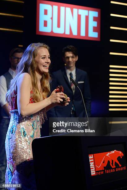 Alicia von Rittberg attends Leonardo at the New Faces Award Film 2014 at e-Werk on May 8, 2014 in Berlin, Germany.