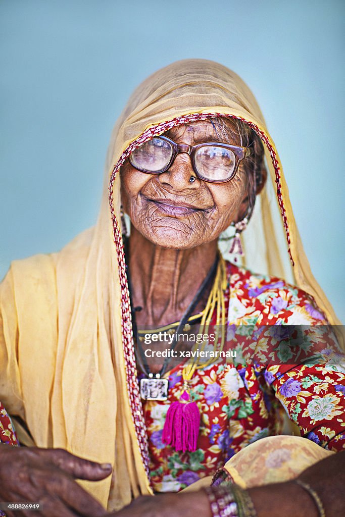 Old Indian woman