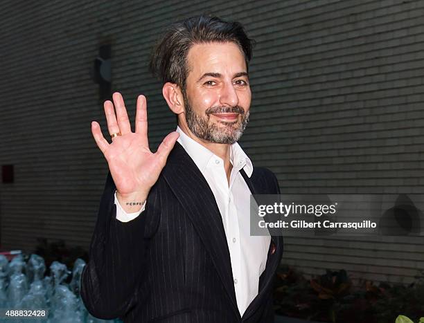 Fashion designer Marc Jacobs is seen at Marc Jacobs fashion show during Spring 2016 New York Fashion Week on September 17, 2015 in New York City.