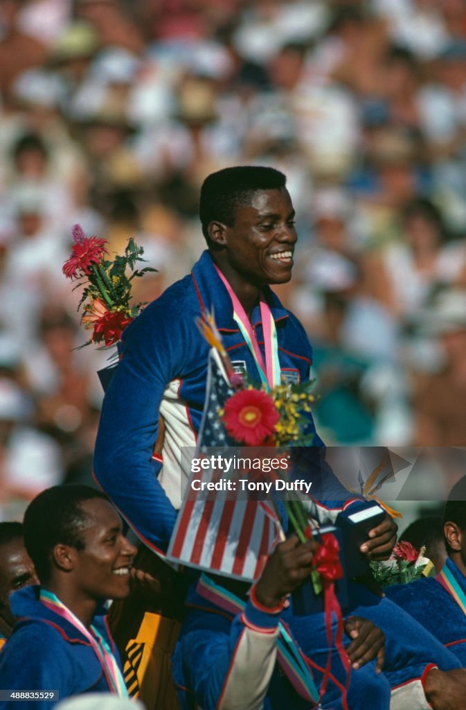 Carl Lewis In Triumph