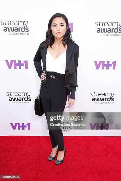 Anna Akana attends VH1's 5th Annual Streamy Awards at Hollywood Palladium on September 17, 2015 in Los Angeles, California.