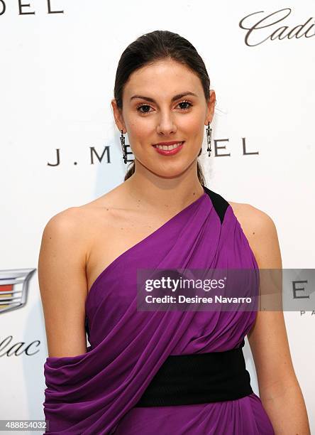 New York City Ballet's Tiler Peck attends J. Mendel Front Row & Backstage Spring 2016 New York Fashion Week at 330 Hudson St on September 17, 2015 in...