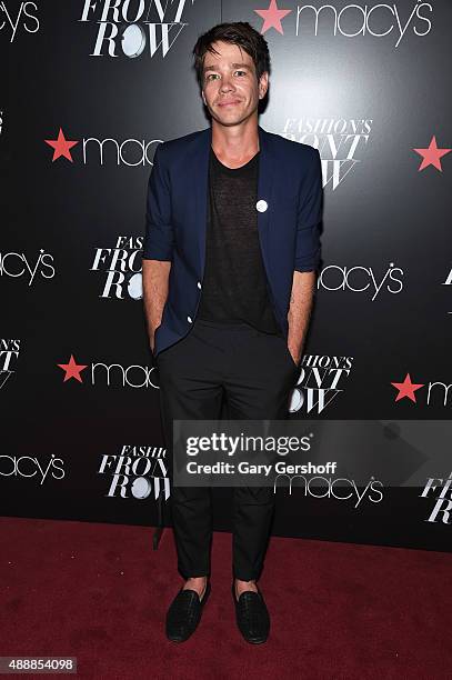 Nate Ruess appears at Macy's Presents Fashion's Front Row After Party at Macy's Herald Square on September 17, 2015 in New York City.