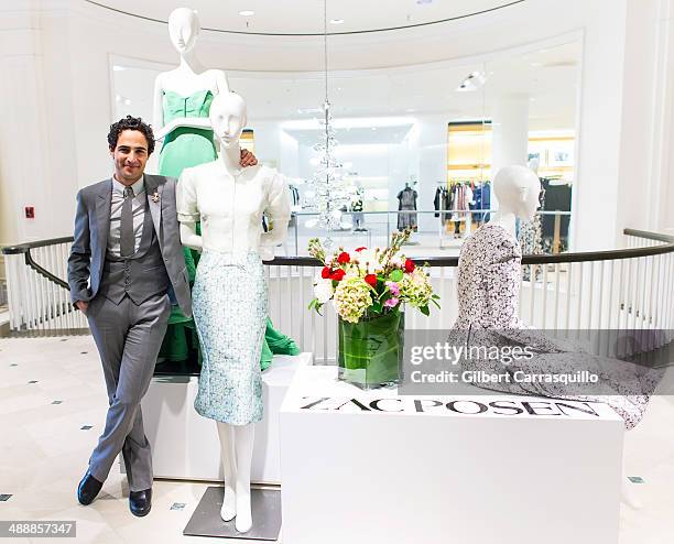 Designer Zac Posen attends the Zac Posen Pre-Fall And Fall 2014 Collections Preview at Saks Fifth Avenue on May 8, 2014 in Bala-Cynwyd, Pennsylvania.