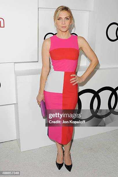 Actress Rhea Seehorn arrives at Audi Celebrates Emmys Week 2015 at Cecconi's on September 17, 2015 in West Hollywood, California.