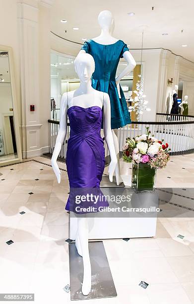 General view of atmosphere during the Zac Posen Pre-Fall And Fall 2014 Collections Preview at Saks Fifth Avenue on May 8, 2014 in Bala-Cynwyd,...