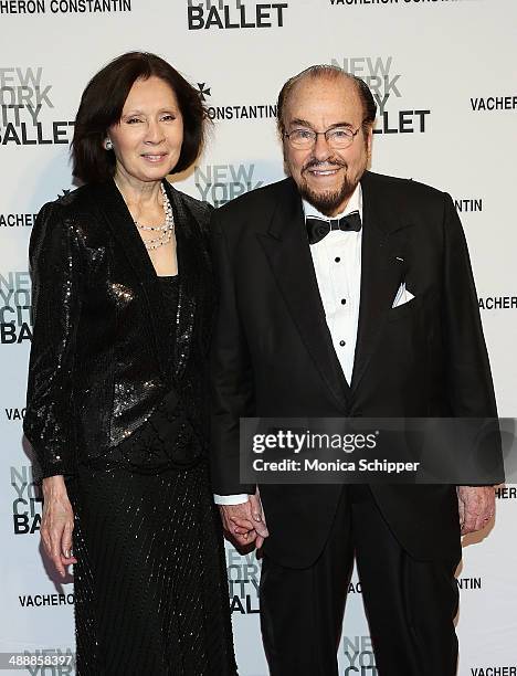 Kedakai Turner and James Lipton attend the New York City Ballet 2014 Spring Gala at David H. Koch Theater, Lincoln Center on May 8, 2014 in New York...