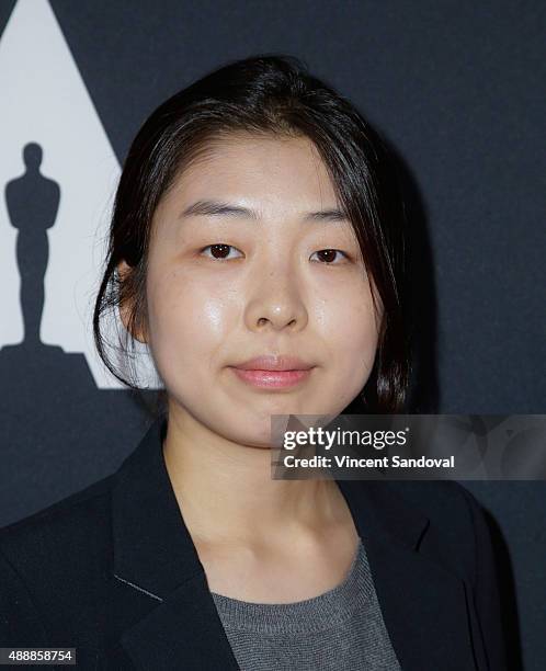 ChiHyun Lee, winner of the Silver medal in the Alternative Category for "Zoe" attends The Academy of Motion Picture Arts and Sciences 42nd Student...