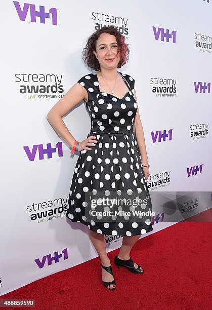 Tamasin Simpkin attends VH1's 5th Annual Streamy Awards at the Hollywood Palladium on Thursday, September 17, 2015 in Los Angeles, California.