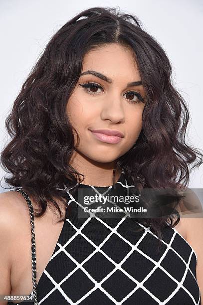 Recording artist Alessia Cara attends VH1's 5th Annual Streamy Awards at the Hollywood Palladium on Thursday, September 17, 2015 in Los Angeles,...