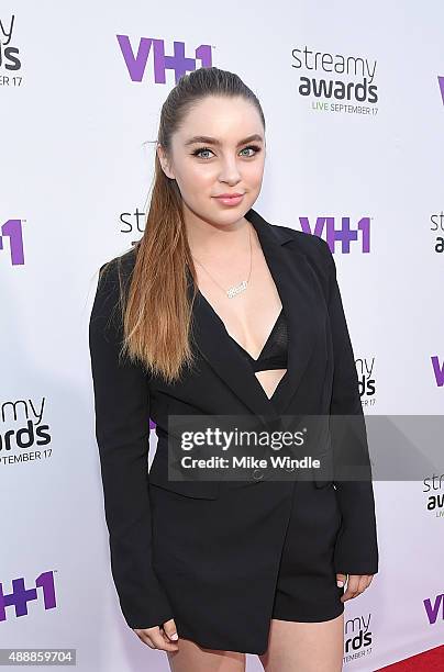 Alexa Losey attends VH1's 5th Annual Streamy Awards at the Hollywood Palladium on Thursday, September 17, 2015 in Los Angeles, California.