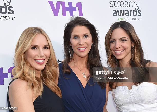 Internet personalities Brooke Mahan, Meg Resnikoff, and Elle Walker attend VH1's 5th Annual Streamy Awards at the Hollywood Palladium on Thursday,...