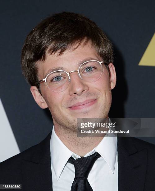 Seth Boyden, winner of the Silver medal in the Animation Category for "An Object at Rest" attends The Academy of Motion Picture Arts and Sciences...