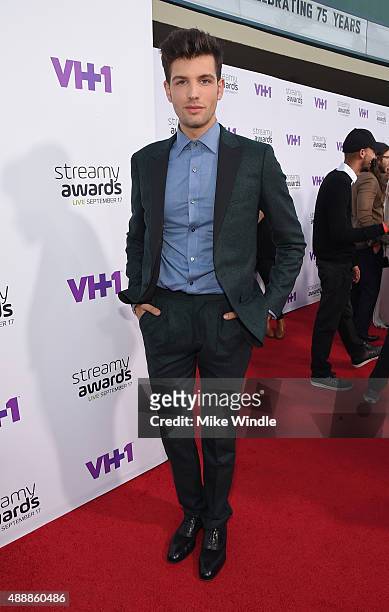 Internet personality Daniel Christopher Preda attends VH1's 5th Annual Streamy Awards at the Hollywood Palladium on Thursday, September 17, 2015 in...