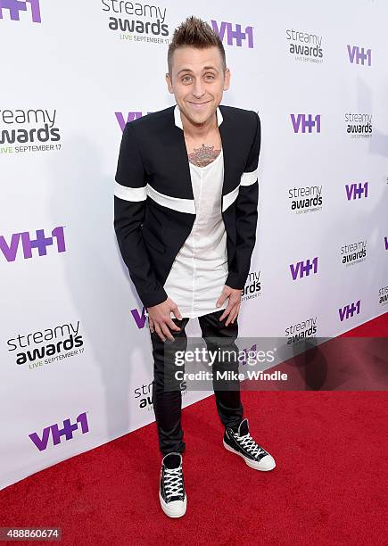 Internet personality Roman Atwood attends VH1's 5th Annual Streamy Awards at the Hollywood Palladium on Thursday, September 17, 2015 in Los Angeles,...