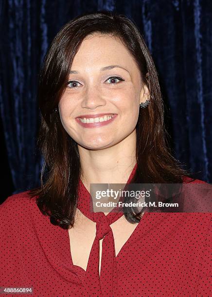 Writer Christine Nangle attends WGAW's Sublime Primetime 2015 Featuring Emmy Nominated-Writers at the Writers Guild Theater on September 17, 2015 in...