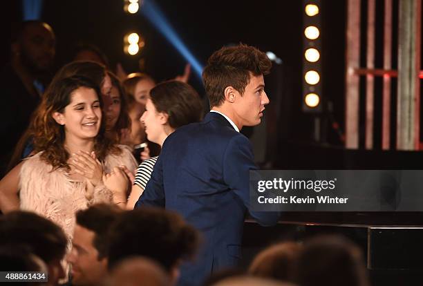 Internet personality Cameron Dallas attends VH1's 5th Annual Streamy Awards at the Hollywood Palladium on Thursday, September 17, 2015 in Los...