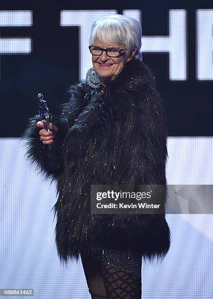 Internet personality Helen Ruth Van Winkle onstage at VH1's 5th Annual Streamy Awards at the Hollywood Palladium on Thursday, September 17, 2015 in...