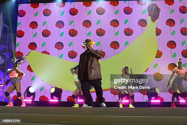 Recording artist Sir Mix-a-Lot performs onstage at VH1's 5th Annual Streamy Awards at the Hollywood Palladium on Thursday, September 17, 2015 in Los...