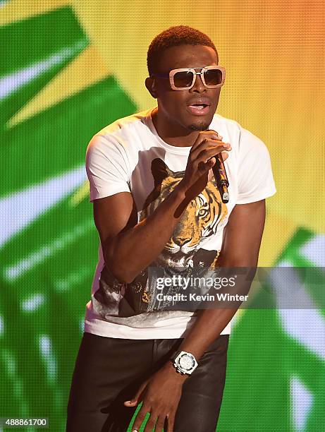 Recording artist OMI performs onstage VH1's 5th Annual Streamy Awards at the Hollywood Palladium on Thursday, September 17, 2015 in Los Angeles,...