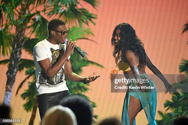 Recording artist OMI performs onstage VH1's 5th Annual Streamy Awards at the Hollywood Palladium on Thursday, September 17, 2015 in Los Angeles,...