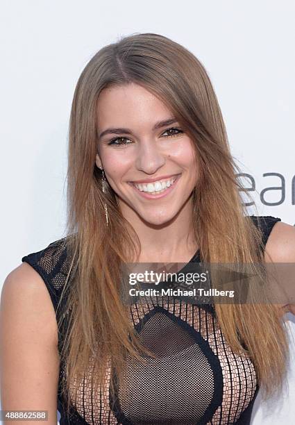 Internet personality Amymarie Gaertner attends the 5th Annual Streamy Awards at Hollywood Palladium on September 17, 2015 in Los Angeles, California.