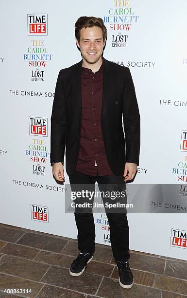 Actor Ben Rappaport attends "The Carol Burnett Show: The Lost Episodes" screening hosted by Time Life and The Cinema Society at Tribeca Grand Hotel...