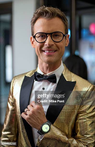 Brad Goreski attends Fashion's Front Row after party during Spring 2016 New York Fashion Week at Macy's Herald Square on September 17, 2015 in New...