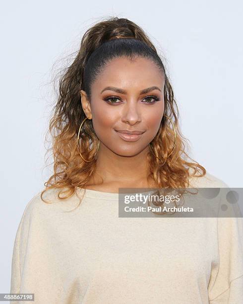 Actress Kat Graham attends the 5th Annual Streamy Awards at The Hollywood Palladium on September 17, 2015 in Los Angeles, California.