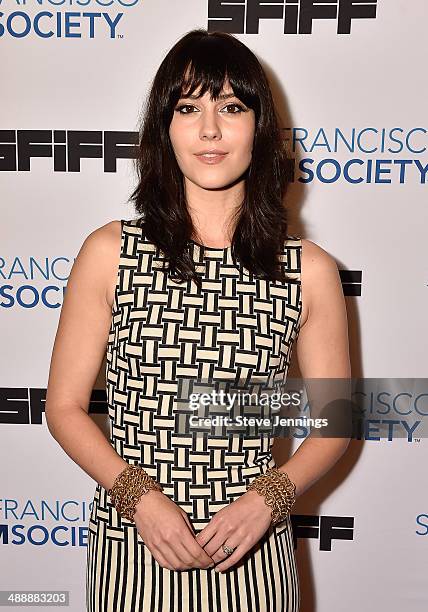 Mary Elizabeth Winstead attends the 57th San Francisco International Film Festival on closing night for the Premiere of "Alex of Venice" at Castro...