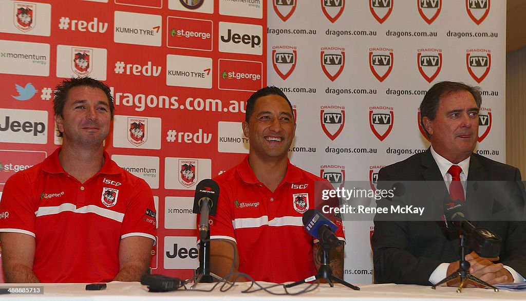 St George Illawarra Sign Benji Marshall