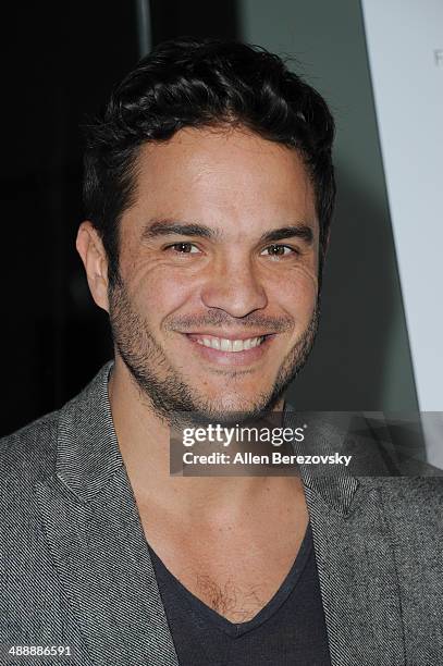 Actor Kuno Becker arrives at the Los Angeles premiere of "Fed Up" at Pacfic Design Center on May 8, 2014 in West Hollywood, California.