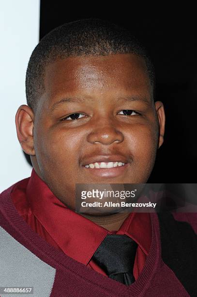 Actor Wesley Marshall arrives at the Los Angeles premiere of "Fed Up" at Pacfic Design Center on May 8, 2014 in West Hollywood, California.
