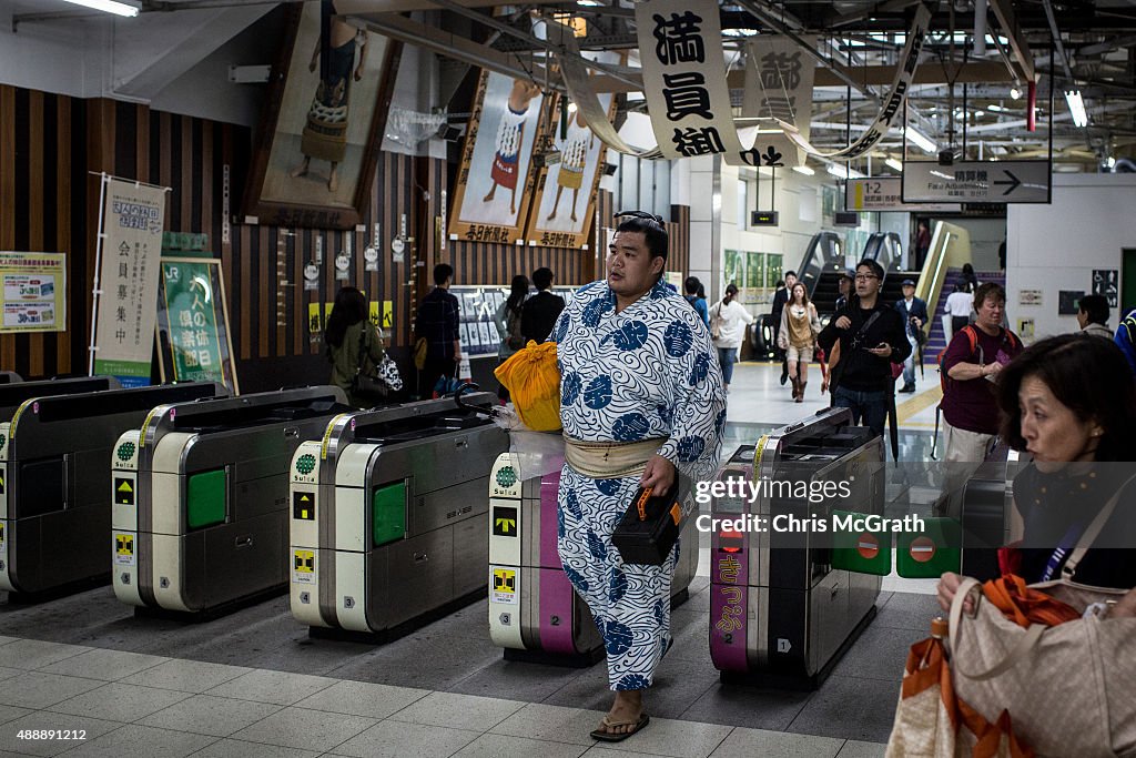 A Day At Grand Sumo