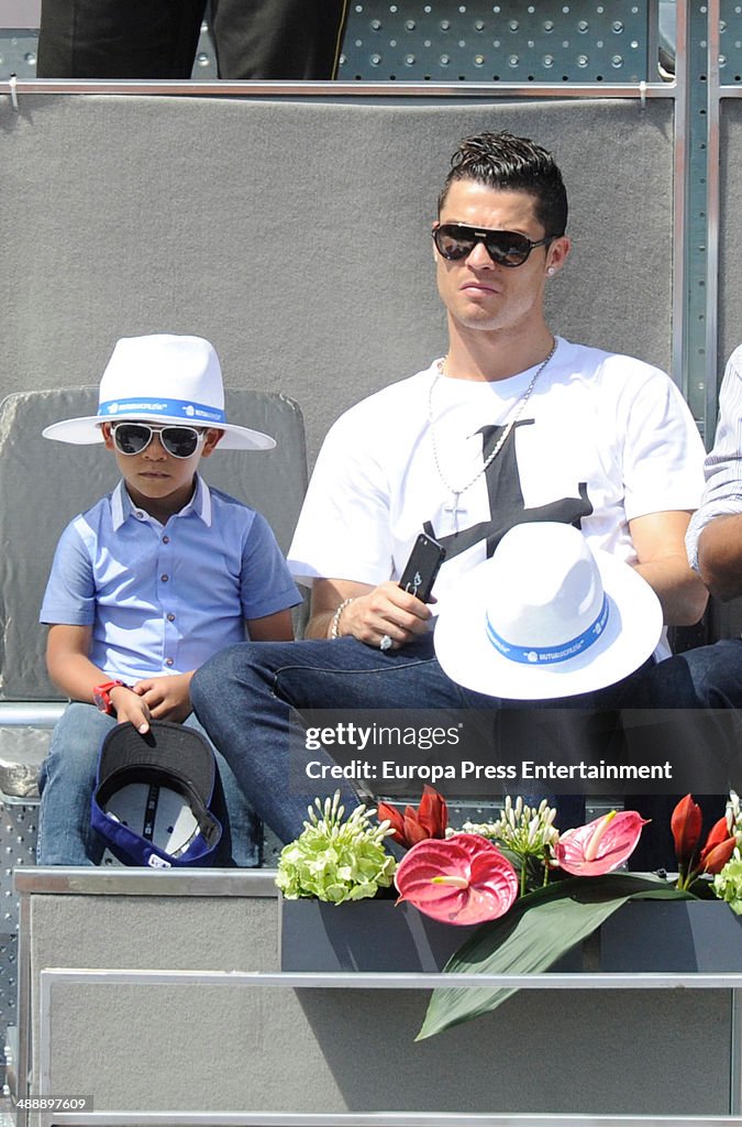 Celebrities Attend Mutua Madrid Open - Day Six