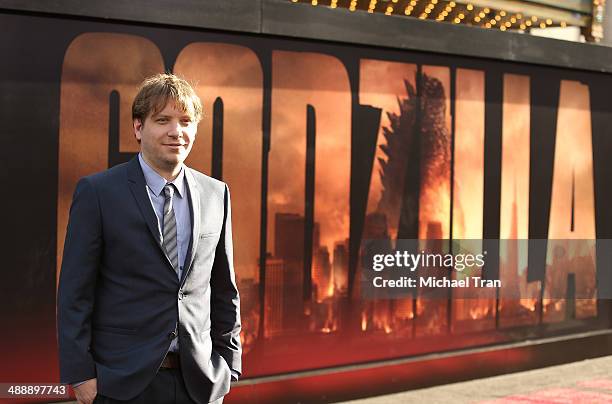 Gareth Edwards arrives at the Los Angeles premiere of "Godzilla" held at Dolby Theatre on May 8, 2014 in Hollywood, California.