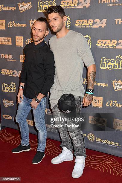 Tony from Secret Story attends the '35th Nuit des Publivores' at Grand Rex September 17, 2015 in Paris, France.