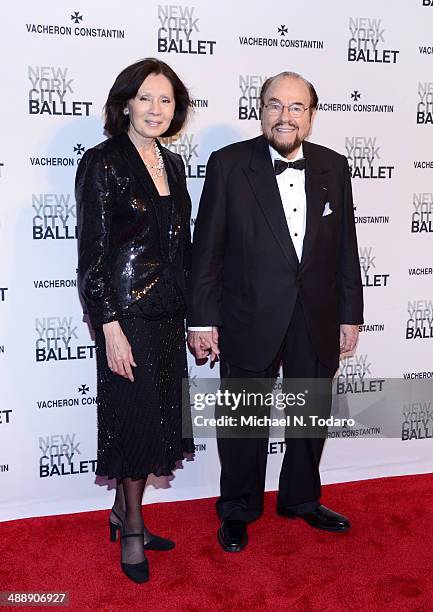 Kedakai Turner and James Lipton attend the New York City Ballet 2014 Spring Gala at David H. Koch Theater, Lincoln Center on May 8, 2014 in New York...