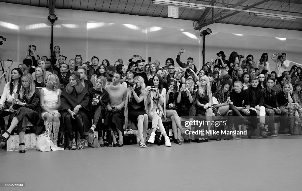 Front Row & Arrivals: Day 1 - LFW SS16