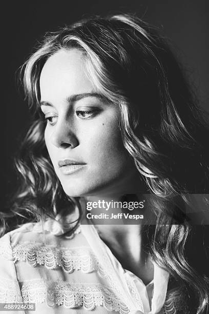Actress Brie Larson of "Room" poses for a portrait at the 2015 Toronto Film Festival at the TIFF Bell Lightbox on September 14, 2015 in Toronto,...