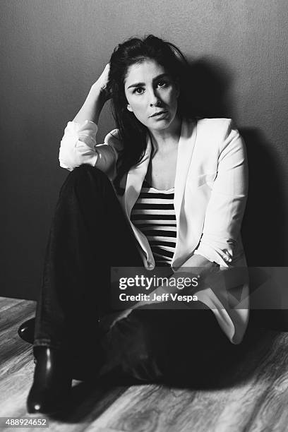 Actress Sarah Silverman of "I Smile Back" poses for a portrait at the 2015 Toronto Film Festival at the TIFF Bell Lightbox on September 14, 2015 in...