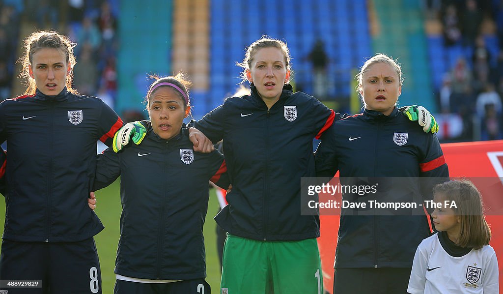 England v Ukraine: FIFA Women's World Cup Qualifier