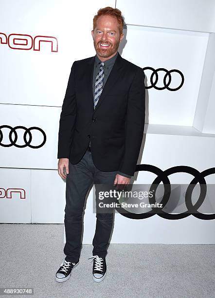 Jesse Tyler Ferguson arrives at the Audi Celebrates Emmys Week 2015 at Cecconi's on September 17, 2015 in West Hollywood, California.