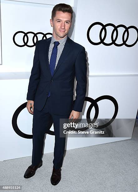 Travis Wall arrives at the Audi Celebrates Emmys Week 2015 at Cecconi's on September 17, 2015 in West Hollywood, California.