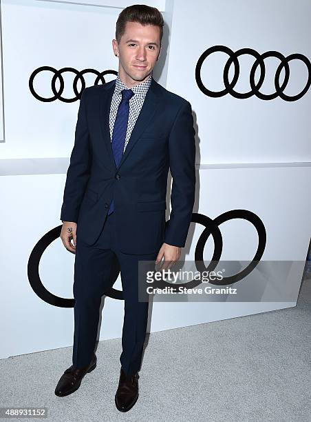 Travis Wall arrives at the Audi Celebrates Emmys Week 2015 at Cecconi's on September 17, 2015 in West Hollywood, California.