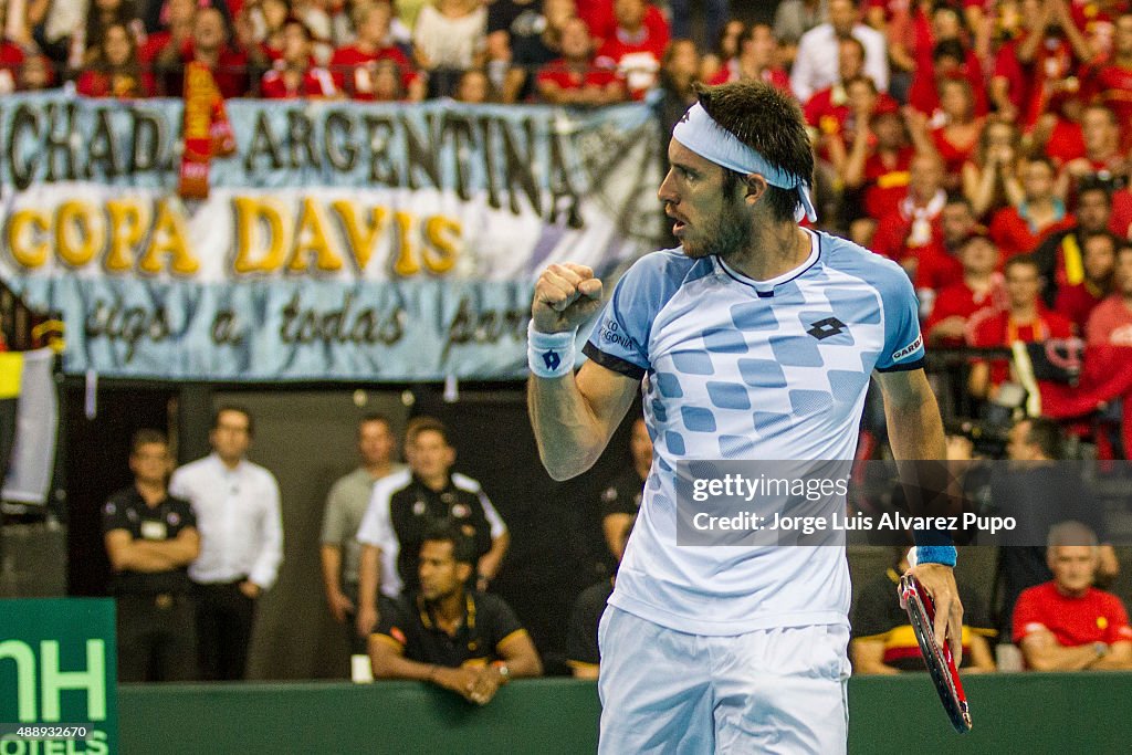 Belgium v Argentina Davis Cup Semi Final 2015 - Day 1