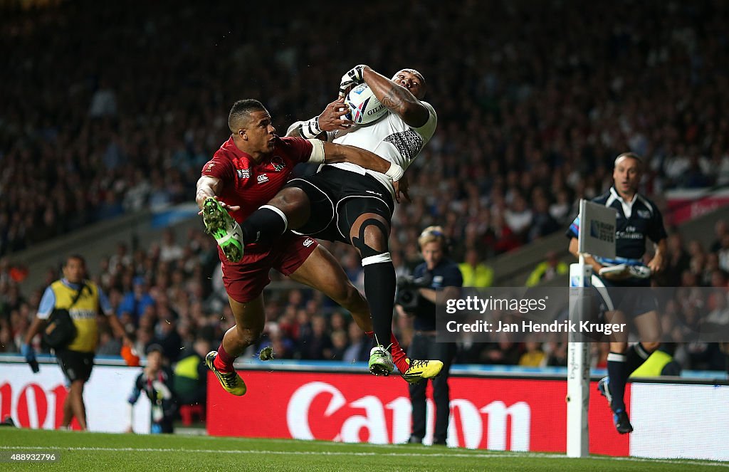 England v Fiji - Group A: Rugby World Cup 2015