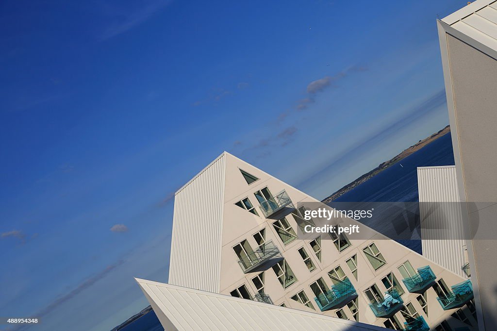 Isbjerget residental modern Housing in Aarhus, Denmark